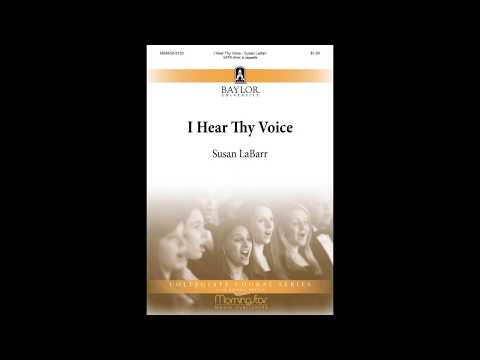 I Hear Thy Voice - Susan LaBarr