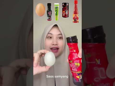 Telur utuh saus samyang🔥
