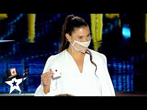 Card Magician WOWS Judges With Her Card Tricks! | Magicians Got Talent