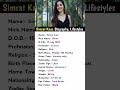 Gadar 2 Actress Simrat Kaur Biography Lifestyles Family Shortvideo Viral