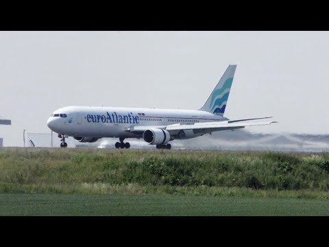 [4K] PARIS CDG Plane Spotting Compilation 2018 - B767
