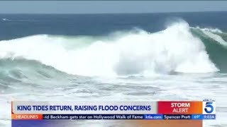 King tides, dangerous surf threaten SoCal beaches