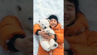 You’ll Smile at This Polar Bear Cub 🐻‍❄️