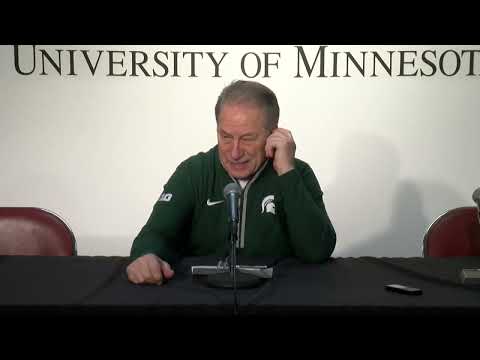 Tom Izzo speaks on the Jeremy Fears Jr. incident in Michigan State's loss to Minnesota