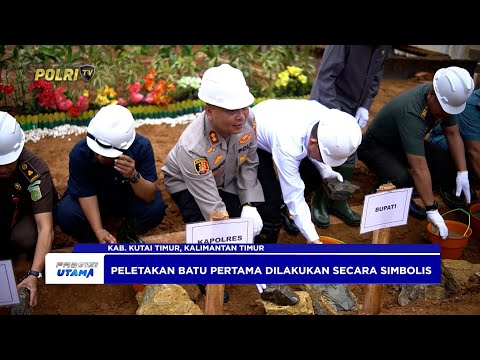 KAPOLRES KUTAI TIMUR RESMIKAN SPPG MAKAN BERGIZI GRATIS