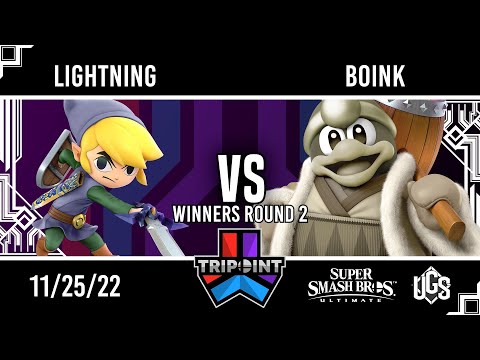 Tripoint Smash 169  -  Winners Round 2  -  Lightning(Toon Link) Vs. Boink(King Dedede)
