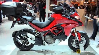 2015 Ducati Multistrada 1200 - Walkaround   2014 EICMA Milan Motorcycle Exhibition