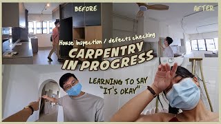 Carpentry updates | Learning to be okay, Renovation miscommunications, Anticipating changes & needs