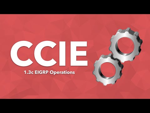 CCIE Topic: 1.3c EIGRP Operations