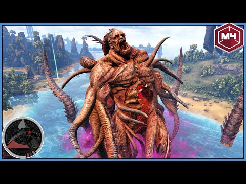 ARK Anborn - ALPHA ROCKWELL BOSS neben meiner BASE! 😮 die SCHNELLSTEN DINOS in ARK! 😂