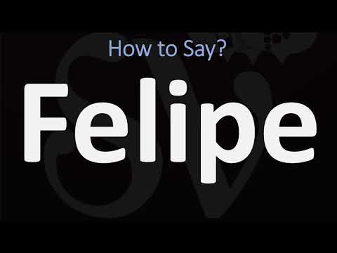 How to Pronounce Felipe? (CORRECTLY)