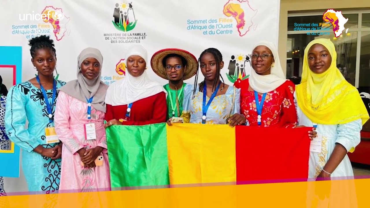 Les Maliennes prennent la parole au Sommet des Filles de l'Afrique de l'Ouest et du Centre