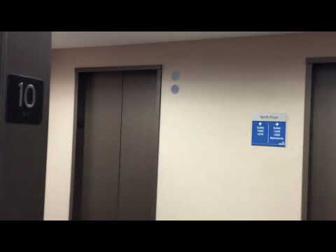 MODERNIZED Schindler LR traction elevators( frm Westy) at travelers towers I Southfield Michigan.