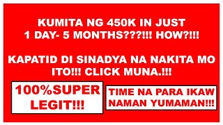 😱😱😱Must watch!!!! 1 Day- 5 months lang meron kanang 450k?!!! Papano?