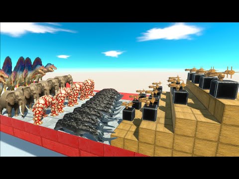 BALLISTA vs UNITS GROUP - Animal Revolt Battle Simulator ARBS