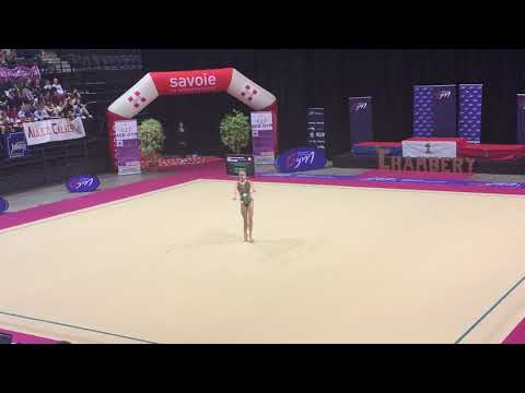 DN1 Belfort Mathilde Monnin massues - France Chambéry 2018