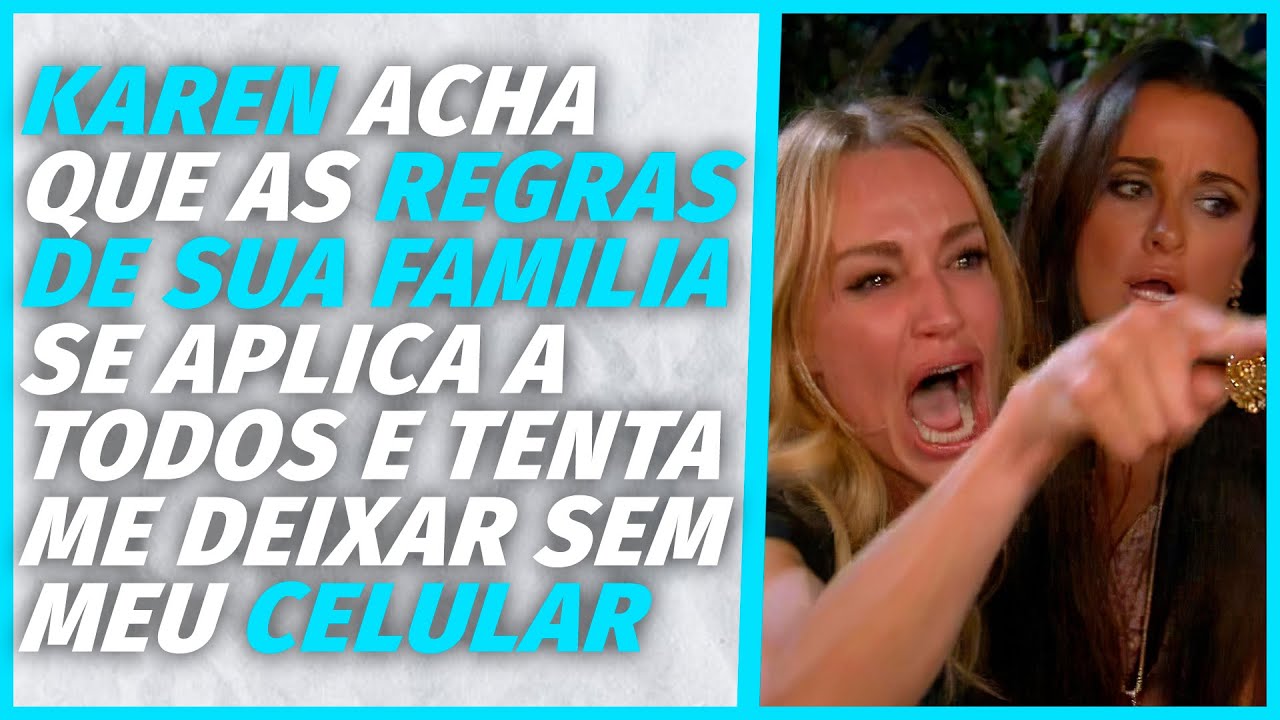 ela quis me PROIBIR de usar MEU celular porque os filhos dela não podem