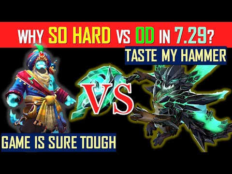 Storm Spirit vs OD - Why SO HARD against OD in 7.29? [Dota 2]