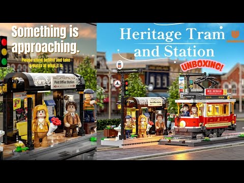 Vidéo Lumibricks Town Life L9084 : Station de Tramway