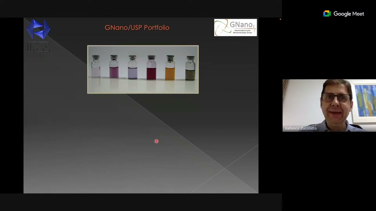 3o Webinário da Rede NanoSaúde - Dr. Valtencir Zucolotto
