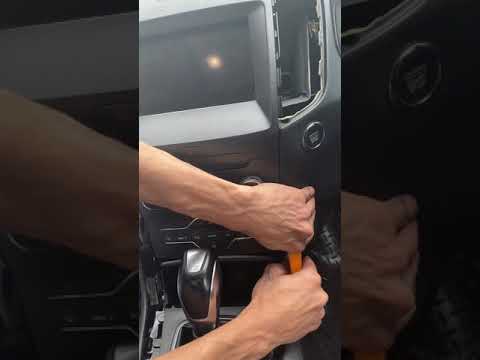 Ford galaxy 2016 MK4 sterio removal