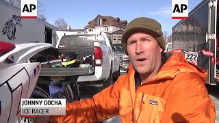 Ice Racers Turn Up Heat on Frozen Tracks