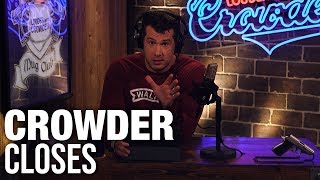 CROWDER CLOSES: Lessons from A Near-Death Car Crash! | Louder With Crowder