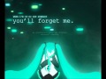 Nightcore- The Disappearance of Hatsune Miku ...