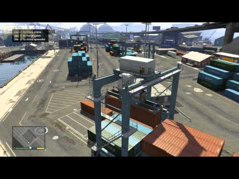 Grand Theft Auto 5-Walkthrough Part 24-Mission#23-Scouting The Port