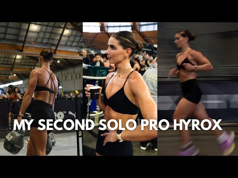 MY SECOND SOLO PRO | Hyrox Sydney, Race Day Vlog