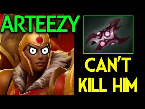 Arteezy DOTA 2 [Legion Commander] Armlet Toggling | Can't Kill Him