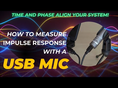 Time and phase alignment with a USB microphone - a REW tutorial