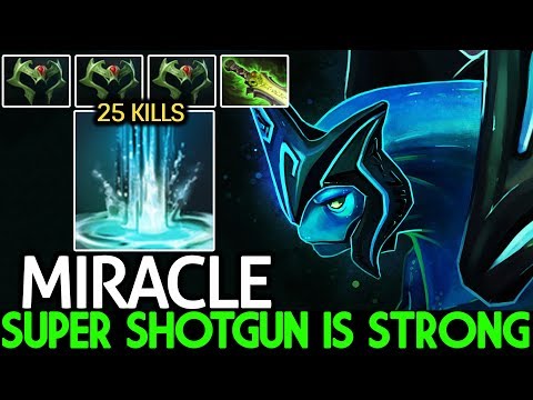 MIRACLE [Morphling] Super Shotgun is Strong 25 Kills Rampage 7.23 Dota 2