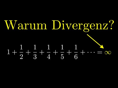 Harmonische Reihe, Divergenz, Konvergenz (Beweis)