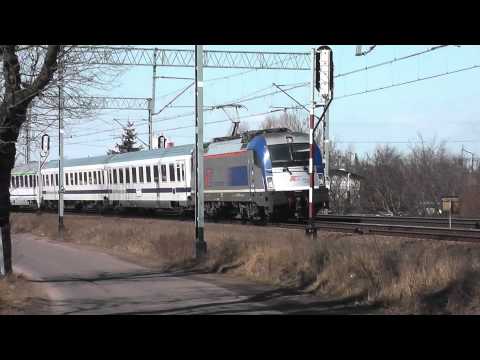 BWE przelatuje przez Poznań Wschód.