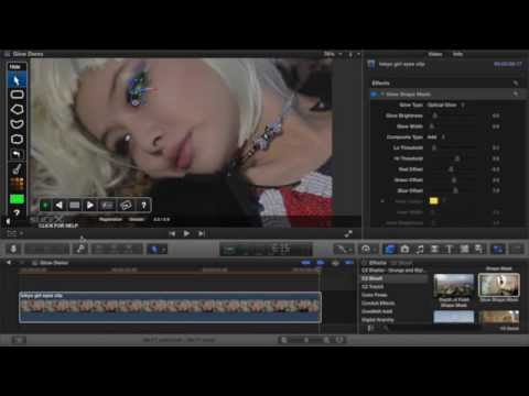 Track glows to motion in FCP X using TrackX powered by mocha