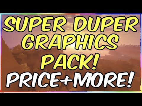 Minecraft – SUPER DUPER GRAPHICS PACK – PRICE + RELEASE 