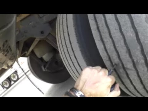 Plug A Big Truck Tire