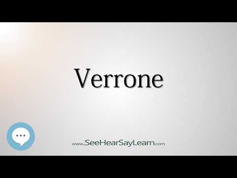 Verrone (How to Pronounce Cities of the World)💬⭐🌍✅