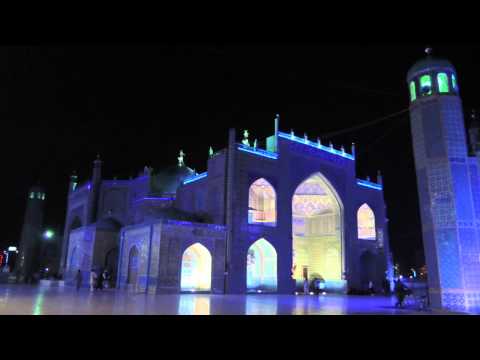 The shrine of Hazrat Ali in Mazar e Shar