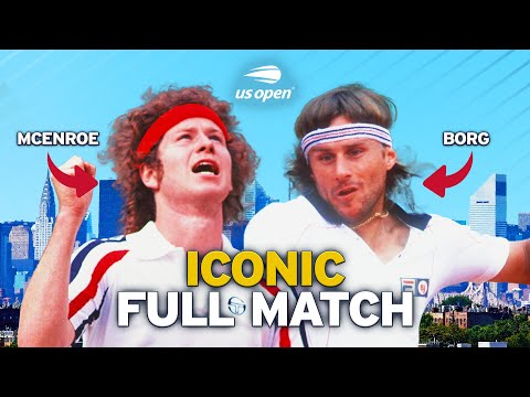 Five Set THRILLER! | Bjorn Borg vs. John McEnroe | Iconic Full Match | US Open 1980 Final