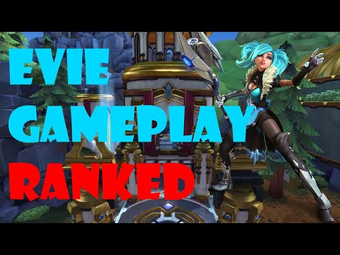 Paladins Evie ranked gameplay some amazing ranked experience