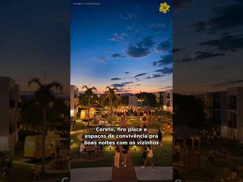 A Praça Central do Banana Menina — O Coração do Condomínio