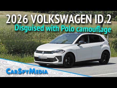2026 Volkswagen ID. Polo Prototype Entry-Level Compact Electric Car Caught Testing