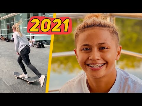 Girls on Skateboard Part 18 - Margie Didal, Ariadne Souza, Amelie Tiedeken