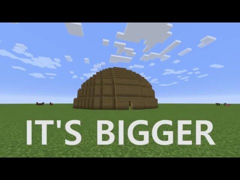 How to Make a HUGE Dome in Minecraft!