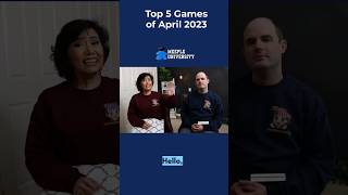 Top 5 or 10 Games April 2023🤩❤️ Categories and intro #shorts #boardgames