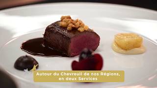 Dressage du chevreuil en deux services de la Villa René Lalique | Etoi