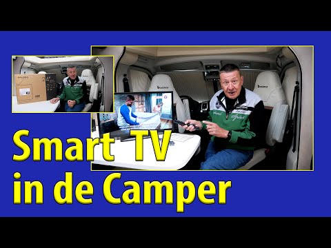 Camper TV 227 Smart TV in de Camper