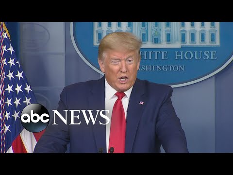 疾控中心現在建議美國人戴上非醫用口罩。特朗普 (CDC now advising Americans wear nonmedical masks: Trump)